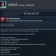 A Steam user review of the video game Deathloop.